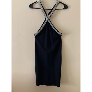 TOBI Black Jeweled Dress